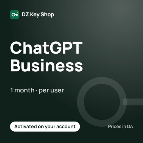 ChatGPT Business (Team) – 1 month per user