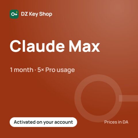 Claude Max (5x) – 1 month