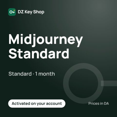 Midjourney Standard – 1 month