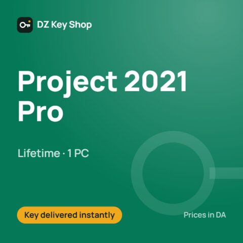 Microsoft Project 2021 Professional – lifetime key