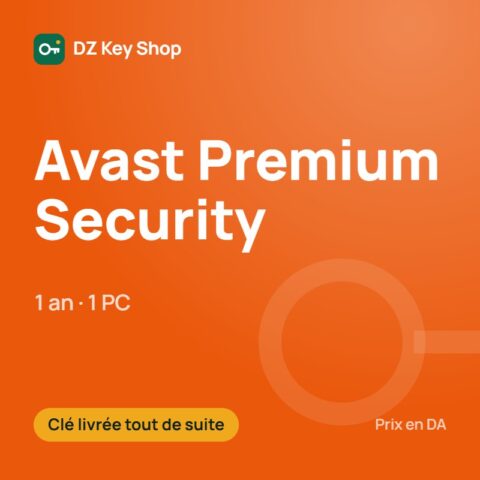 Avast Premium Security – 1 an, 1 PC