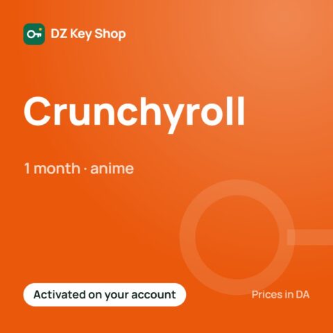 Crunchyroll Mega Fan – 1 month