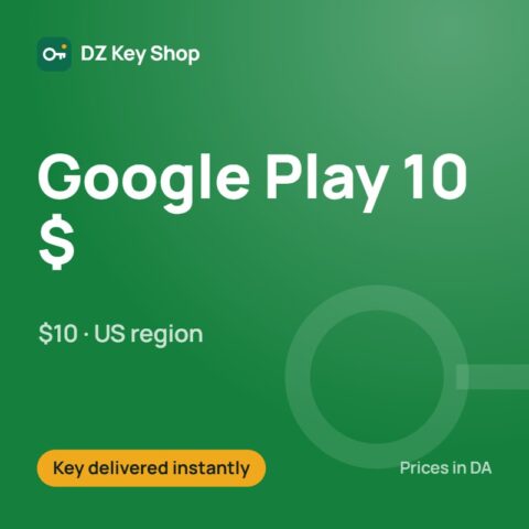 Google Play card $10 – US account