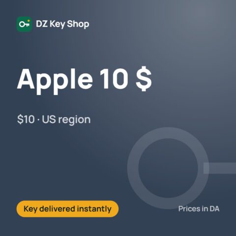 Apple / iTunes card $10 – US account