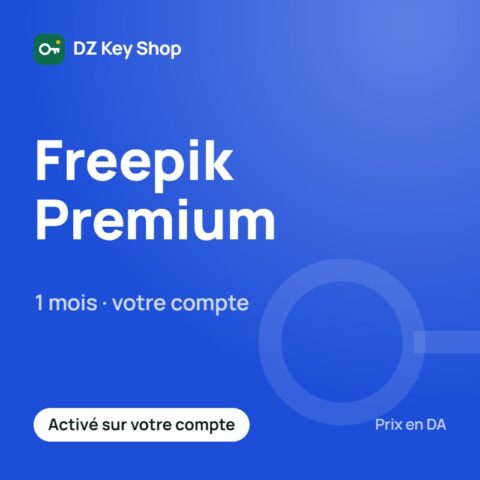 Freepik Premium – 1 mois