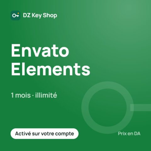 Envato Elements – 1 mois