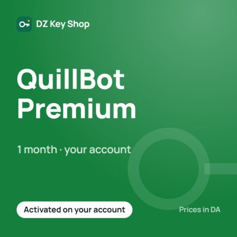 QuillBot Premium – 1 month