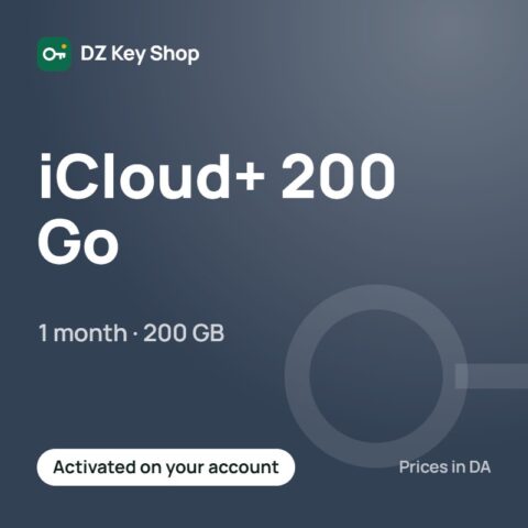 iCloud+ 200 GB – 1 month