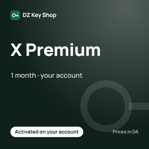 X (Twitter) Premium – 1 month