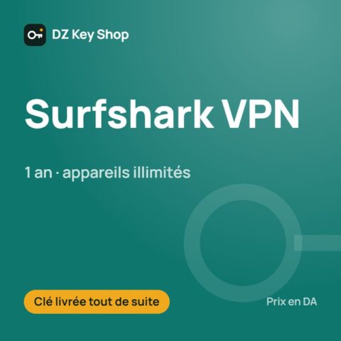 Surfshark VPN – abonnement 1 an