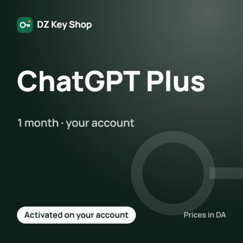 ChatGPT Plus – 1 month (on your account)