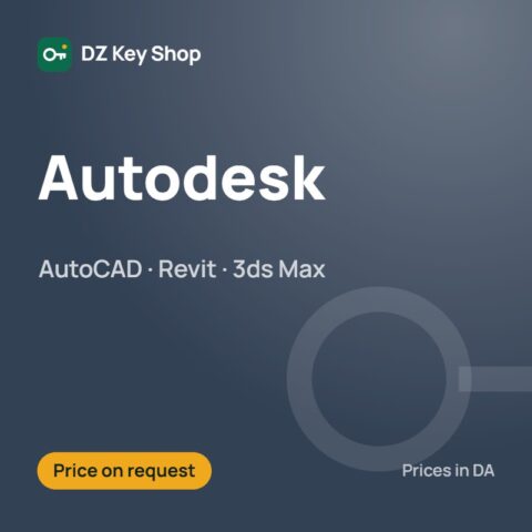 Autodesk (AutoCAD, Revit, 3ds Max…) – on request